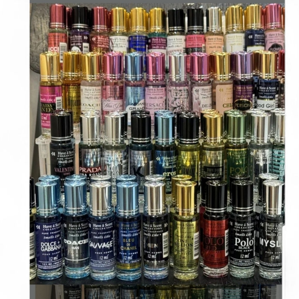 Roll On Oil Perfume For Women & Men (12ml) Assorted Fragrances ($7 each bottle)